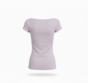 Aeris Twist-Front Cutout Tee