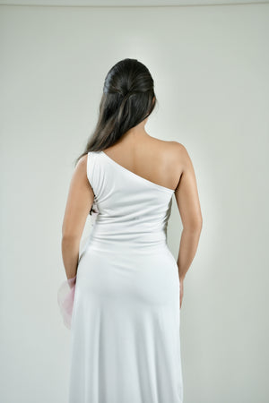 Blossom One Shoulder Gown
