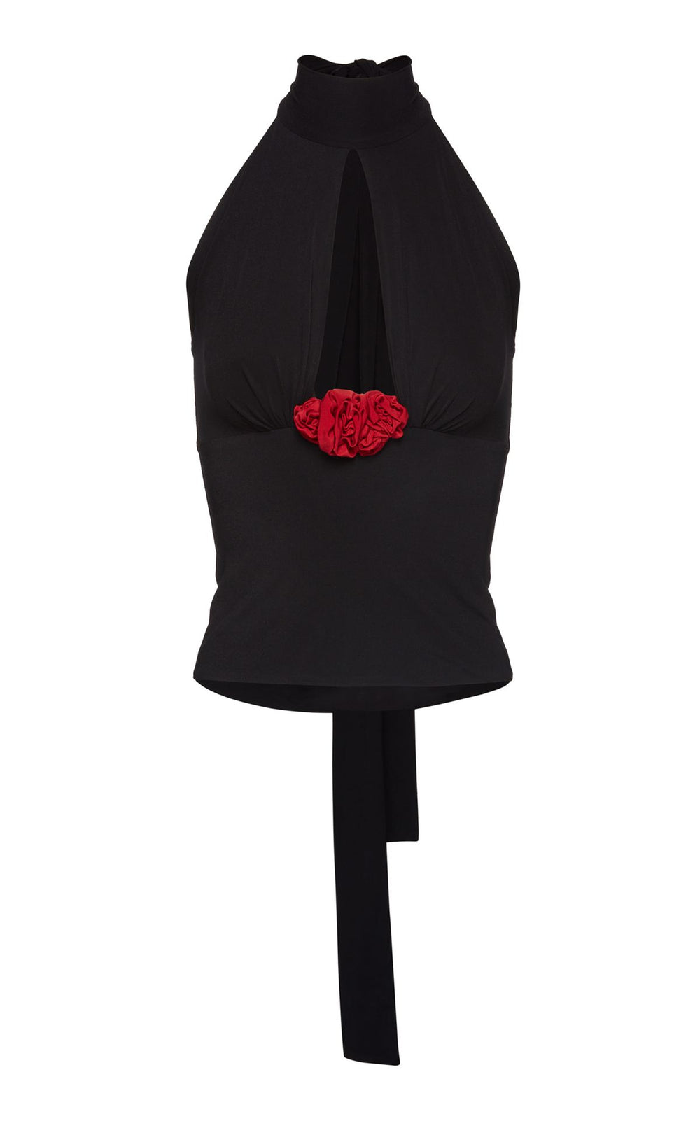 Midnight Rose Halter Top