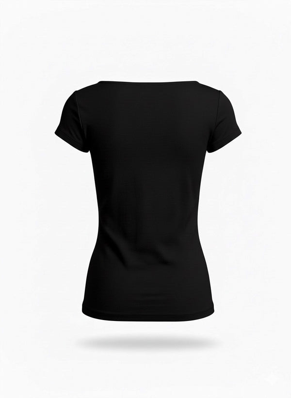 Aeris Twist-Front Cutout Tee