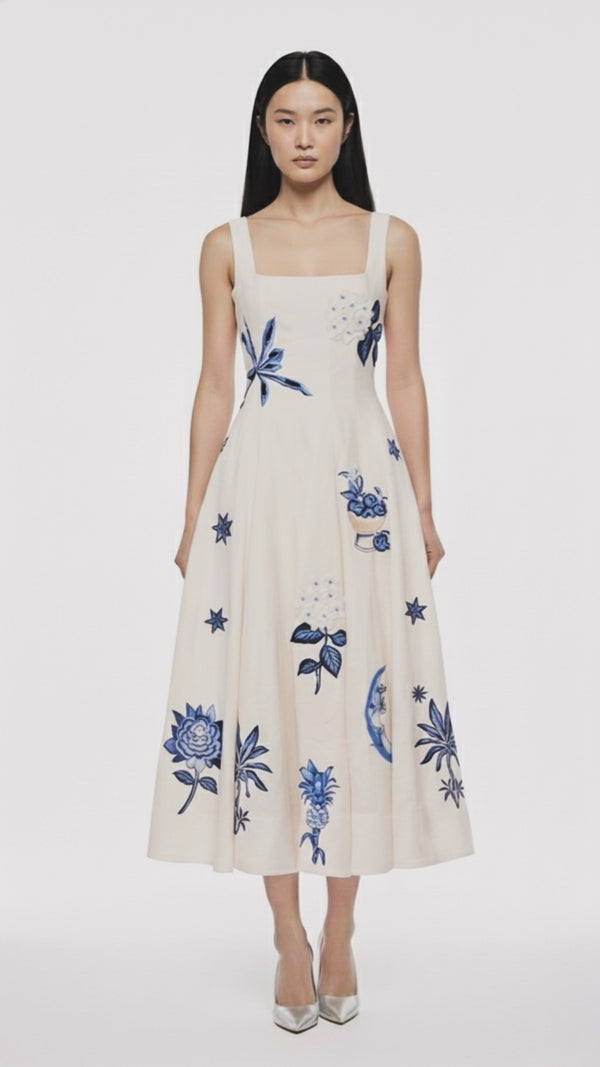Blue Willow Serenade Dress