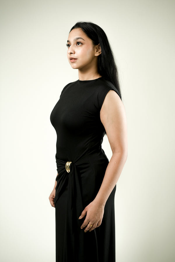 Obsidian Grace Gown