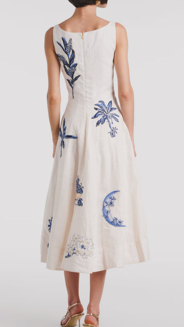 Blue Willow Serenade Dress