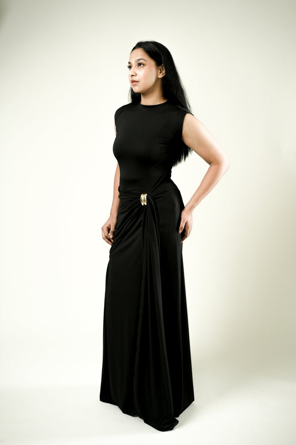 Obsidian Grace Gown