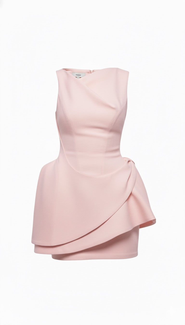 Cascade Sculpt Dress