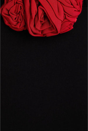 Midnight Rose Halter Top